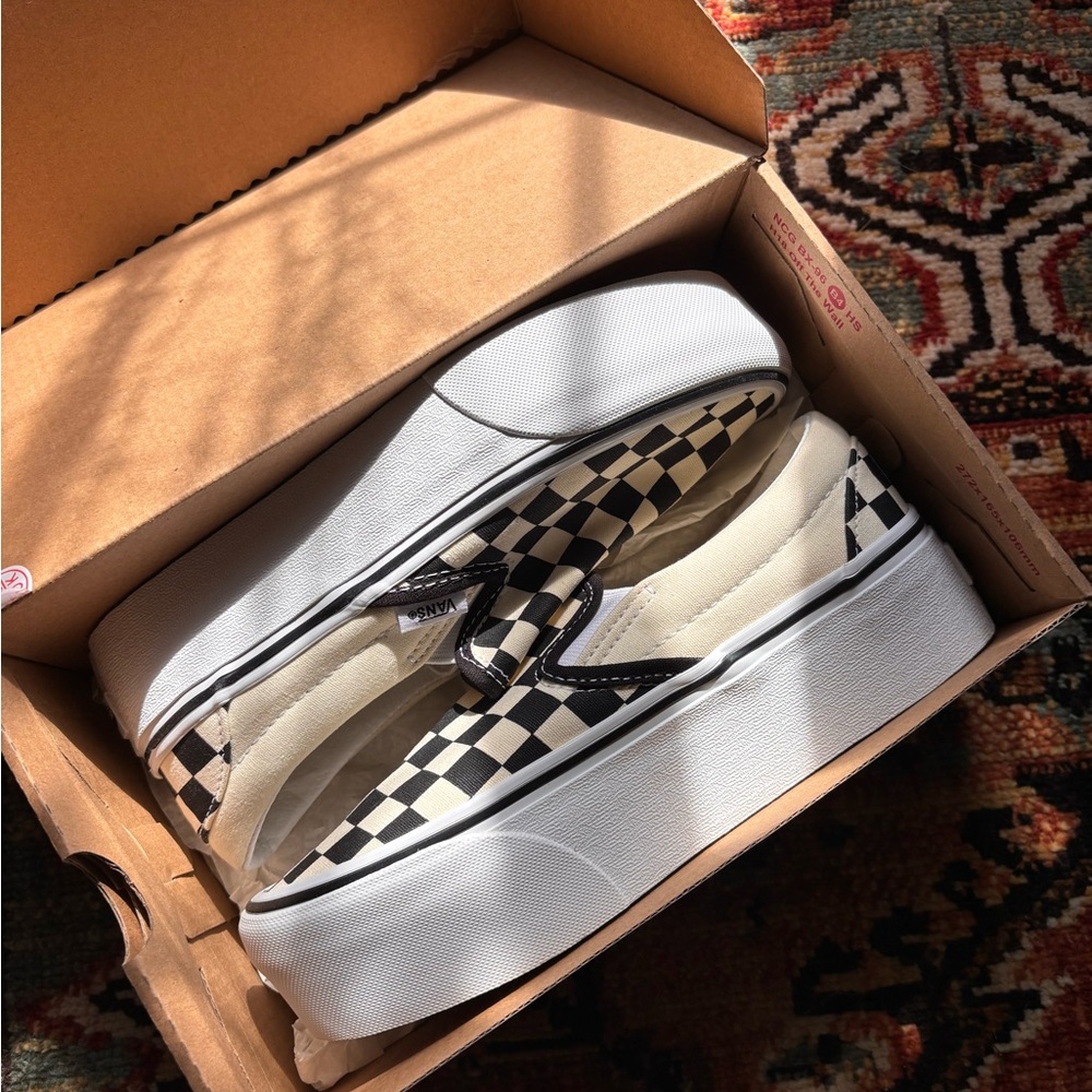 Vans Slip-On Checkered Stackform